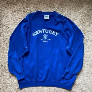 Old School LEE, UK Kentucky Wildcats Crew/Sweatshirt 2XL